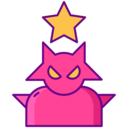 miscellaneous,target,user,star,goal,gaming,final boss,enemy,monster,creature,videogames,shapes and symbols ok 